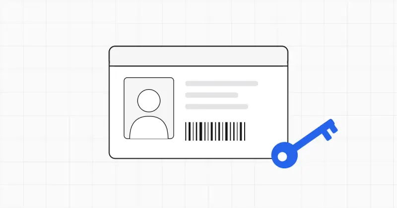 Line-art tax form with numbered rows beside a phone handset, with one blue checkmark stamp on the form